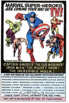 Poster The Marvel Superheroes