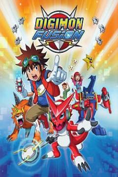 Poster Digimon Fusion