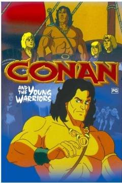 Poster Conan y los Jóvenes Guerreros