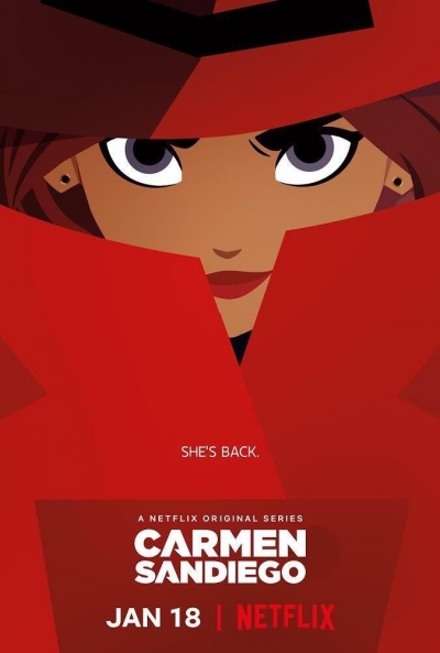Poster Carmen Sandiego