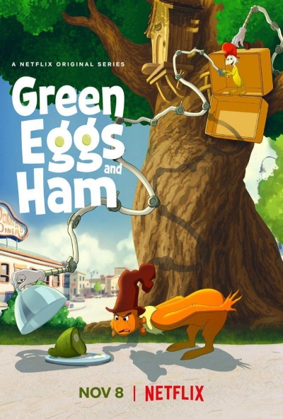 Poster Huevos Verdes con Jamón  