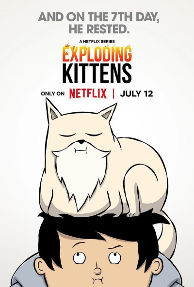 Poster Gatitos Explosivos