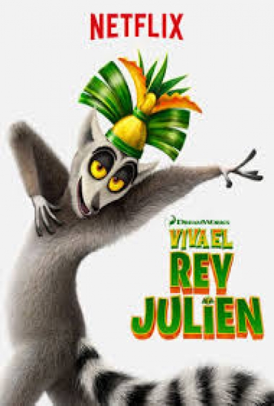 Poster Viva el rey Julien