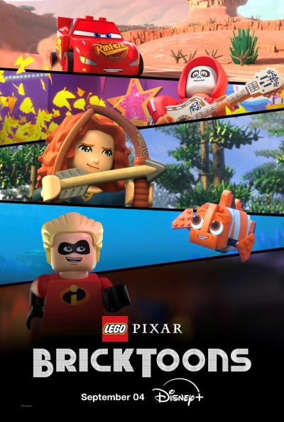 Poster LEGO Pixar BrickToons
