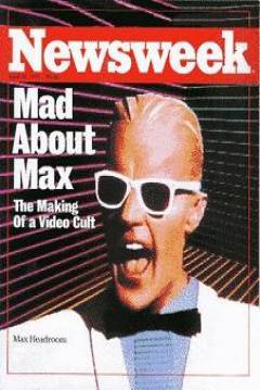 Poster Max Headrom: El Hombre de la Pantalla
