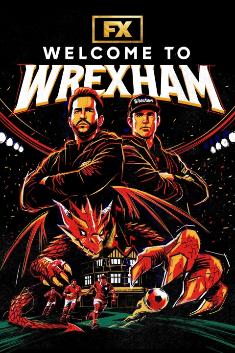 Poster Bienvenidos al Wrexham Football Club