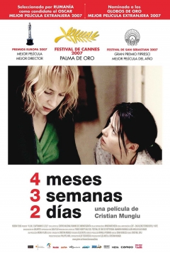 Poster 4 Meses, 3 Semanas y 2 Días