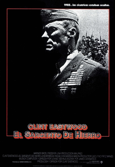 El Sargento de Hierro — póster