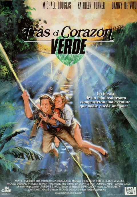 Tras el Corazón Verde — póster