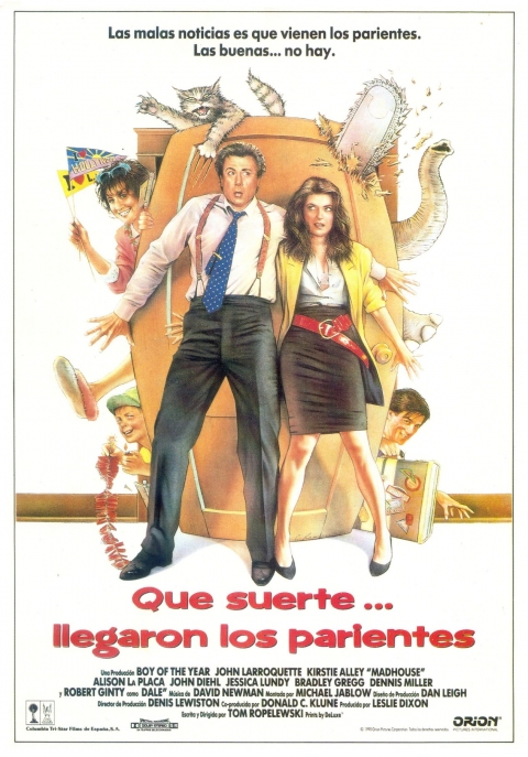 Poster ¡Que Suerte... Llegaron los Parientes!