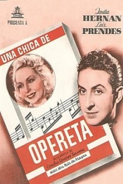 Poster Una Chica de Opereta
