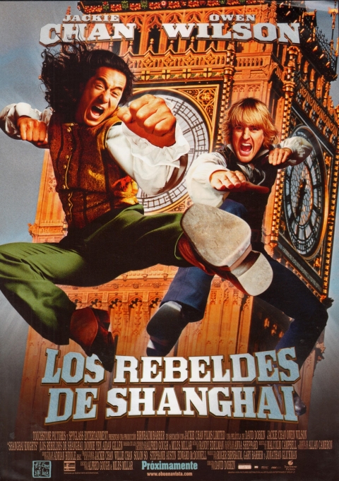 Los Rebeldes de Shangai  — póster