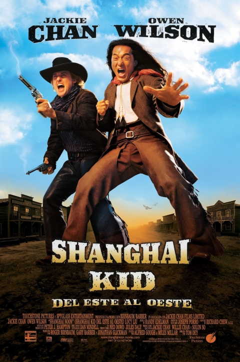 Ficha Shanghai Kid. Del Este al Oeste