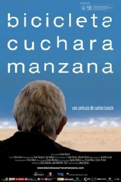 Poster Bicicleta, Cuchara, Manzana