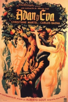 Poster Adán y Eva