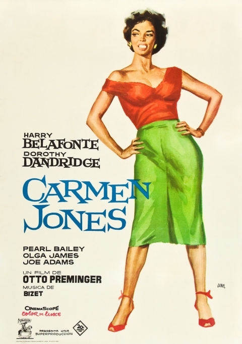 Póster de Carmen Jones