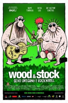 Poster Wood & Stock: Sexo, Oregano y Rock'n'Roll