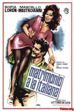 Matrimonio a la Italiana — póster