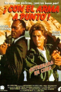 Poster Con el Arma a Punto