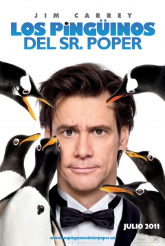 Poster Los Pingüinos del Sr. Poper