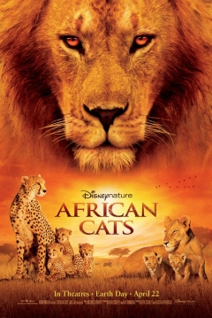 Poster Grandes Felinos Africanos: El Reino del Coraje