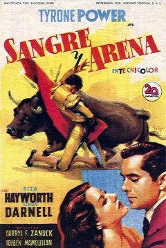Poster Sangre y Arena