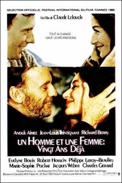 Poster Un Hombre y una Mujer: 20 Años Despues (Un Hombre y una Mujer: 2º Parte)