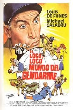 Poster El Loco, Loco Mundo del Gendarme