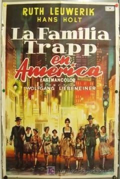 Poster La Familia Trapp en America