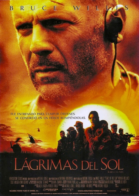 Lágrimas del Sol — póster