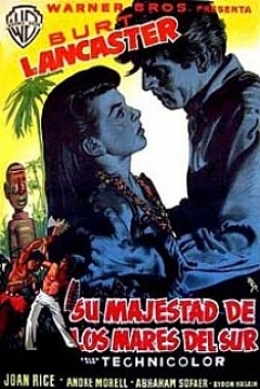 Poster Su Majestad de los Mares del Sur
