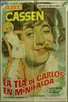 Poster La Tía de Carlos en Minifalda