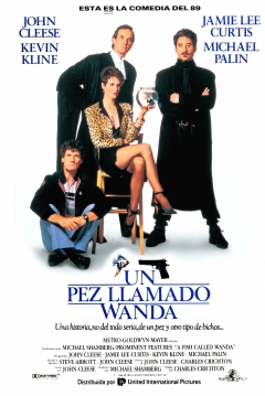 Un Pez Llamado Wanda — póster