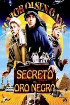 Poster Junior Olsen Gang y El Secreto del Oro Negro