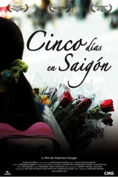 Poster Cinco días en Saigón
