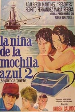 Poster La Niña de la Mochila Azul 2