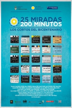 Poster 25 Miradas, 200 Minutos