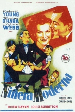 Poster Niñera Moderna
