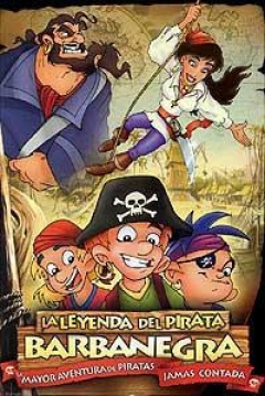 Poster La Leyenda del Pirata Barbanegra