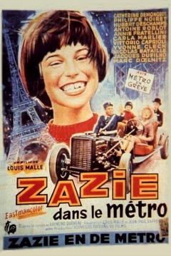 Poster Zazie en el Metro