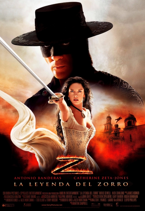 La Leyenda del Zorro — póster