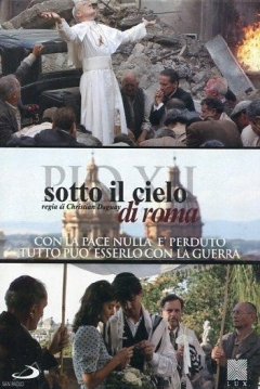 Poster Pio XII, Bajo el Cielo de Roma