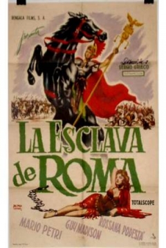 Poster La Esclava de Roma