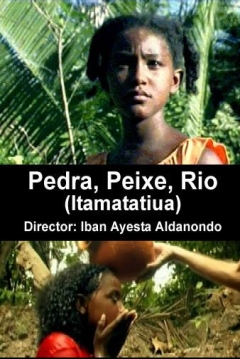 Poster Pedra, Peixe, Rio (Itamatatiua)