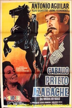 Poster Caballo Prieto Azabache (La Tumba de Villa)