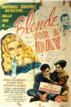 Poster Blonde for a Day