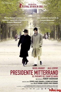 Poster Presidente Mitterrand (El Paseante del Champ de Mars)