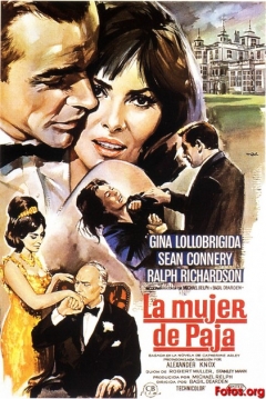Poster La Mujer de Paja