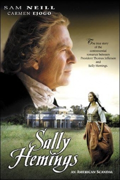 Poster Sally Hemings: La Historia de un Escándalo