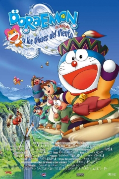 Poster Doraemon y los Dioses del Viento